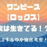 ロックス海賊団のメンバーを紹介 噂の関係者も徹底考察 かえるのうた
