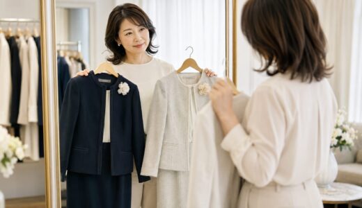 低身長でぽっちゃり40代向けセレモニースーツ選び6つの鉄則