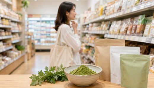 よもぎ粉は業務スーパーにある?売り場と探し方を詳しく解説