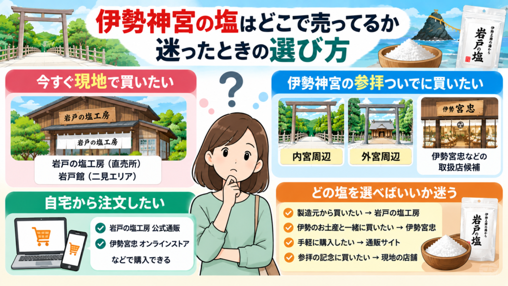 伊勢神宮の塩購入ガイド
